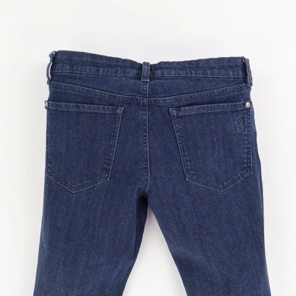 Jessica Simpson Jeans Roe Clam Digger Low Rise Womens Size 28 Blue STRETCH Denim
